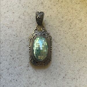 Elegant Silver Pendant Sarda 925 large